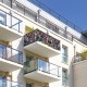 Osłona balkonowa jednostronna - 	Suche liście