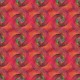 Osłona balkonowa jednostronna - Czerwone ślimaki