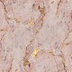 Osłona balkonowa jednostronna - Różowy marmur ze złotem