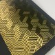 Wizytówki jednostronne złocenie 3D + folia soft touch - aksamitna